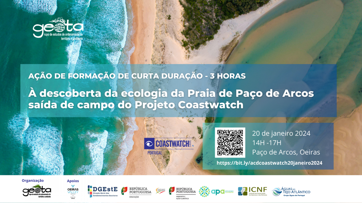 À descoberta da ecologia da Praia de Paço de Arcos - Coastwatch | GEOTA